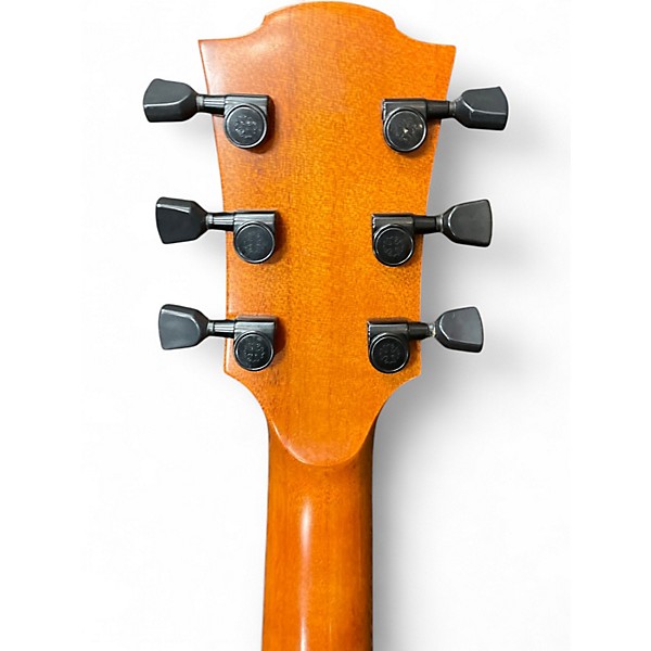 Used Lag Guitars T200DCE Natural Acoustic Electric Guitar