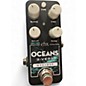 Used Electro-Harmonix oceans 3-verb Effect Pedal thumbnail