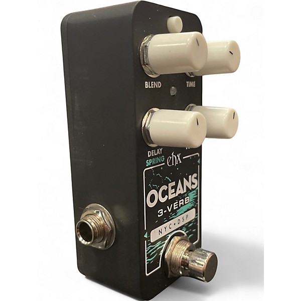 Used Electro-Harmonix oceans 3-verb Effect Pedal
