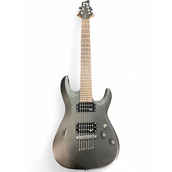 Used Schecter Guitar Research DELUXE C7 Black Solid Body Electric Guitar