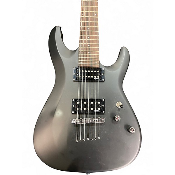 Used Schecter Guitar Research DELUXE C7 Black Solid Body Electric Guitar