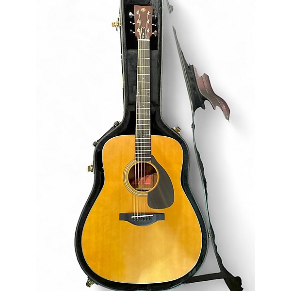Used Yamaha FGX5 natural Acoustic Electric Guitar