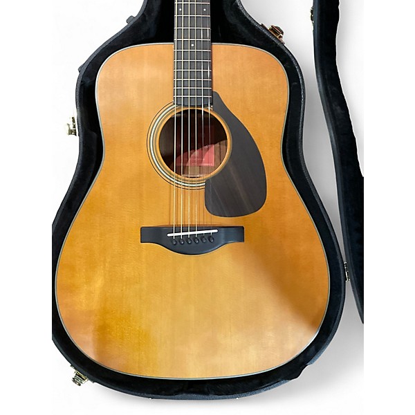 Used Yamaha FGX5 natural Acoustic Electric Guitar