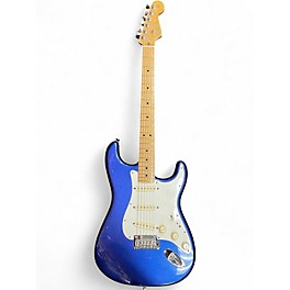 Used 2013 Fender American Standard Stratocaster Mystic Blue Solid Body Electric Guitar