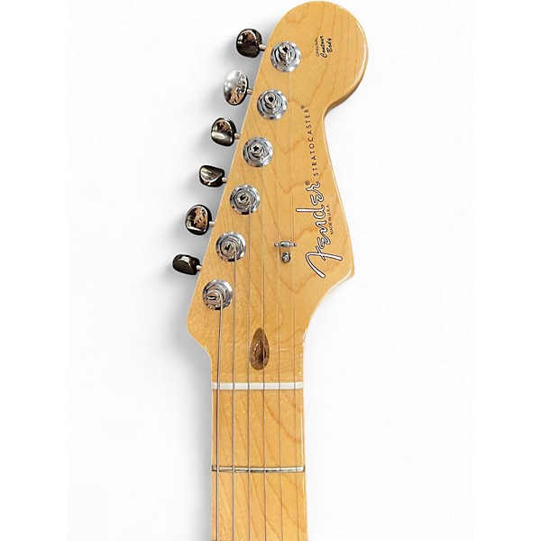 Used 2013 Fender American Standard Stratocaster Mystic Blue Solid Body Electric Guitar