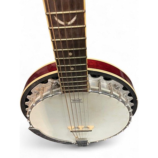 Used Dean Backwoods 6 Natural Banjo