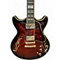 Used Ibanez AM153 Vintage Sunburst Hollow Body Electric Guitar