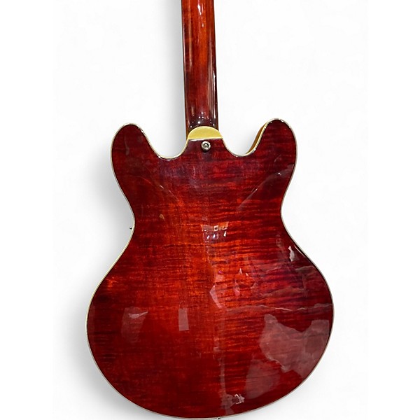 Used Eastman T486B 2 Tone Sunburst Hollow Body Electric Guitar