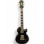 Used Epiphone Les Paul Custom Ebony Solid Body Electric Guitar thumbnail