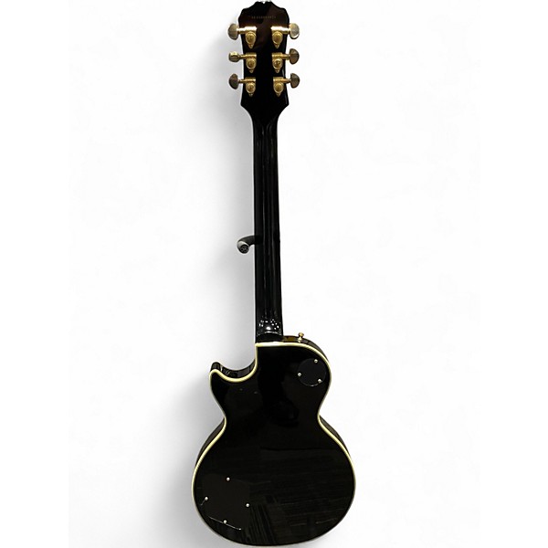 Used Epiphone Les Paul Custom Ebony Solid Body Electric Guitar