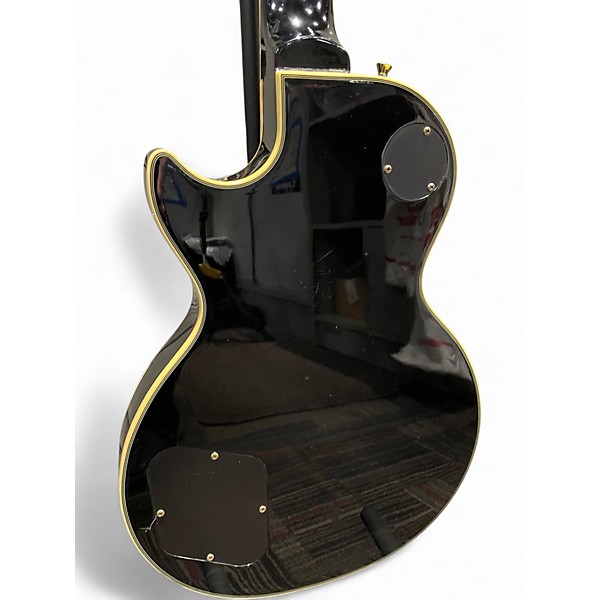 Used Epiphone Les Paul Custom Ebony Solid Body Electric Guitar