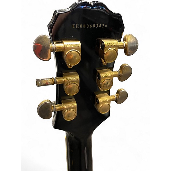 Used Epiphone Les Paul Custom Ebony Solid Body Electric Guitar