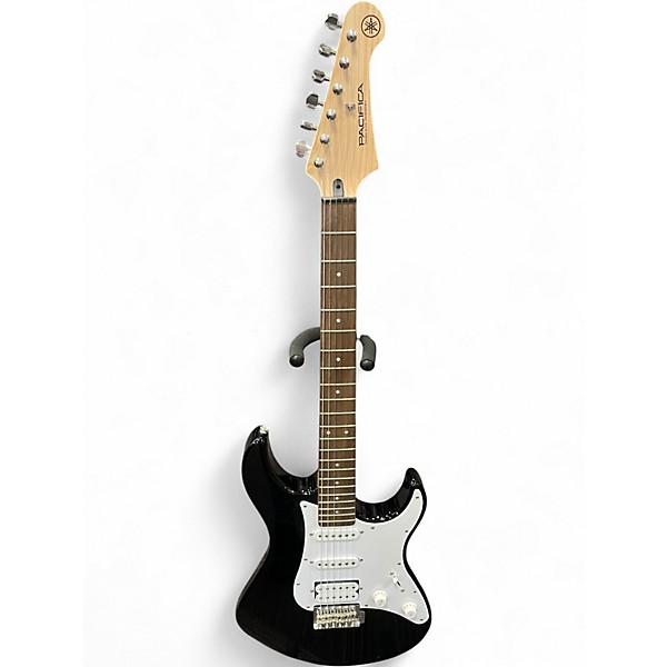 Used Yamaha PAC012 Black Solid Body Electric Guitar