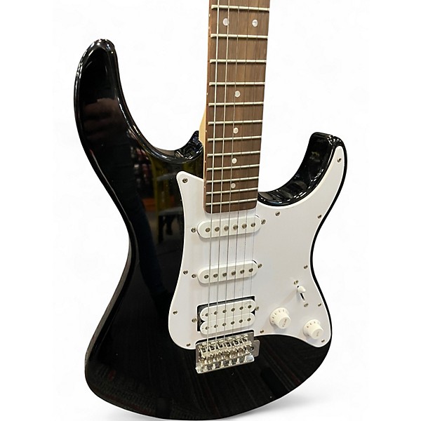 Used Yamaha PAC012 Black Solid Body Electric Guitar