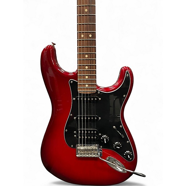Used Fender Player Stratocaster Candy Apple Red Solid Body Electric Guitar