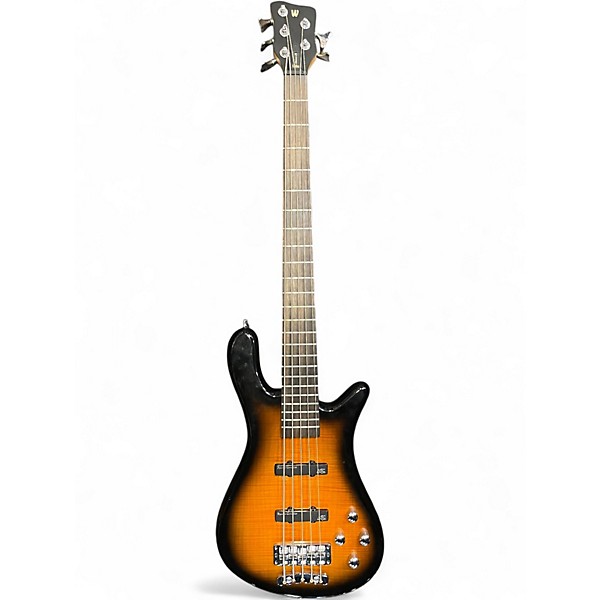 Used RockBass by Warwick Streamer LX 5 Tobacco Burst Electric Bass Guitar
