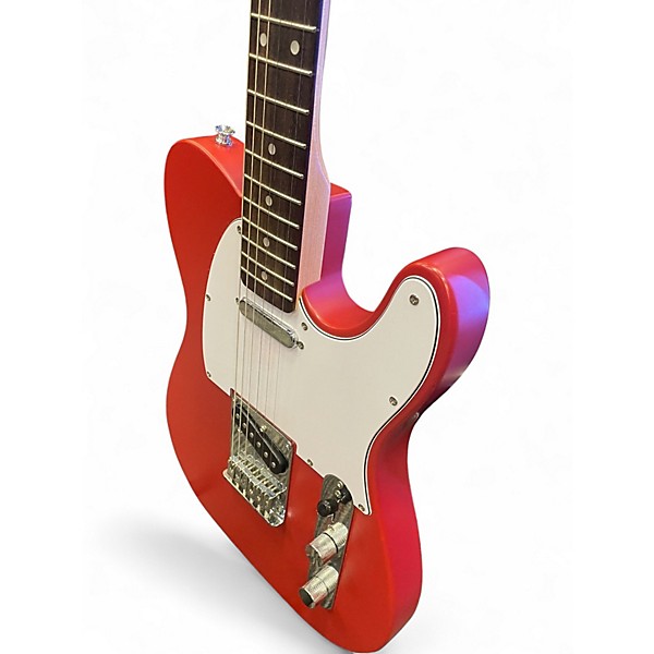 Used Squier Debu Collection Telecaster Brick Red Solid Body Electric Guitar