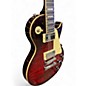 Used Grote Les Paul Single Cutaway Red Tiger Burst Solid Body Electric Guitar