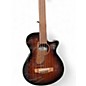 Used Ibanez AEGB24FE FRETLESS MAHOGANY SUNBURST Electric Bass Guitar