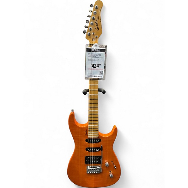Used Godin Velocity HSS Trans Orange Solid Body Electric Guitar