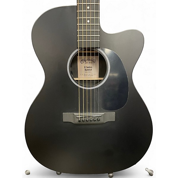 Used Martin X Series Special Black Acoustic Electric Guitar