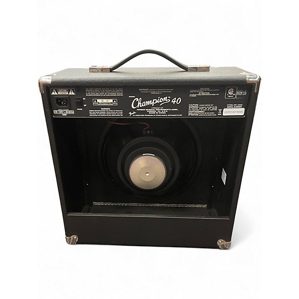 Used Fender Champion 40 Guitar Combo Amp