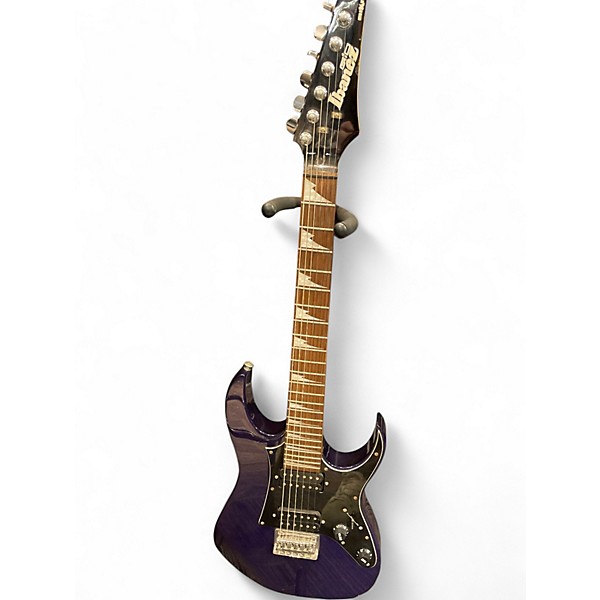 Used Ibanez mikro GRGM21 PURPLE Solid Body Electric Guitar
