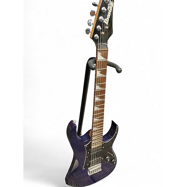 Used Ibanez mikro GRGM21 PURPLE Solid Body Electric Guitar