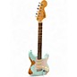 Used Squier Affinity Stratocaster Blue Solid Body Electric Guitar thumbnail