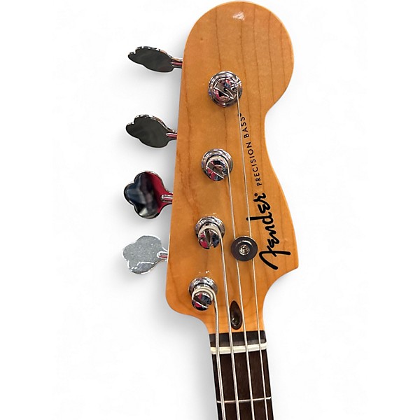 Used Fender Player II Precision Bass Black Electric Bass Guitar