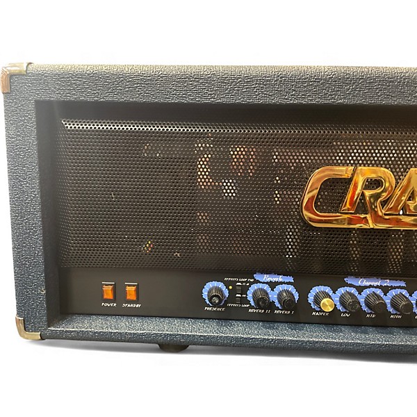 Used Crate Blue Voodoo 60 Tube Guitar Amp Head