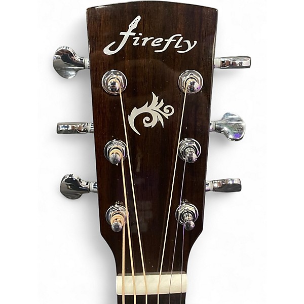 Used Firefly GA814E Natural Acoustic Electric Guitar