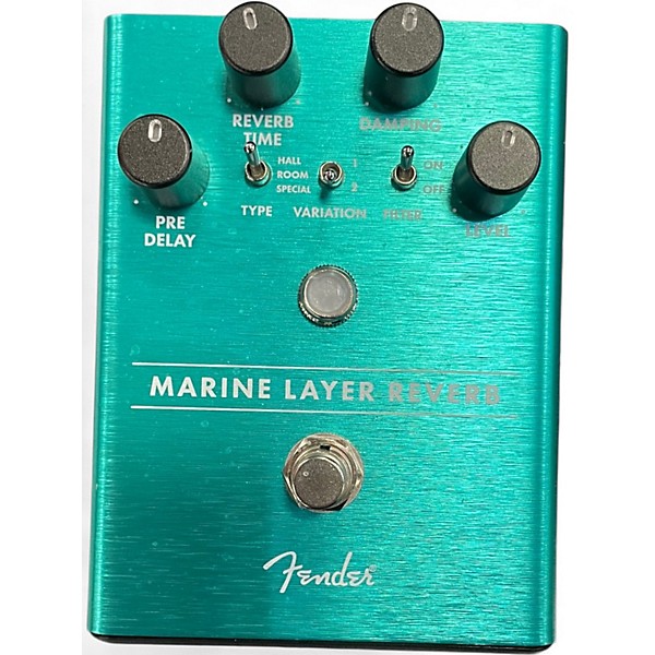 Used Fender Marine Layer Reverb Effect Pedal