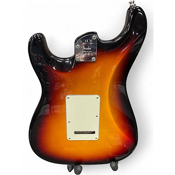 Used Fender American Ultra Stratocaster 3 Color Sunburst Solid Body Electric Guitar