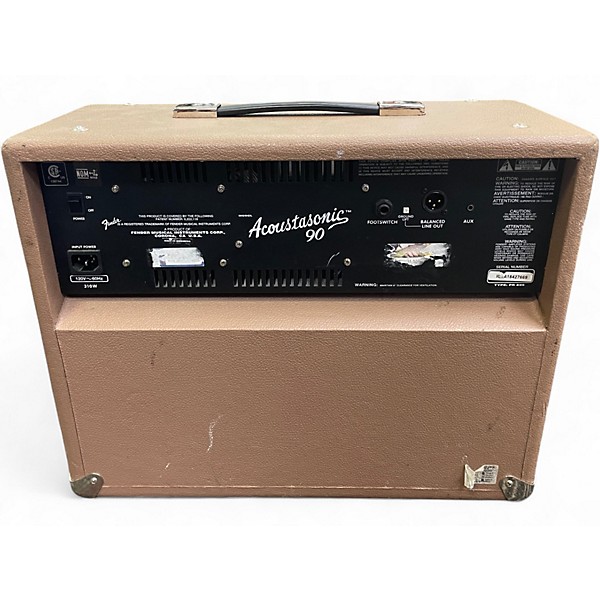 Used Fender Acoustasonic 90 90W Acoustic Guitar Combo Amp