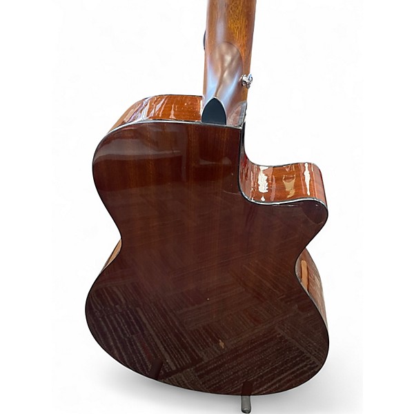 Used Ibanez AEG58L-VVH Violin Burst Acoustic Guitar