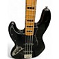 Used Squier Classic Vibe 70s Jazz Bass Black Electric Bass Guitar