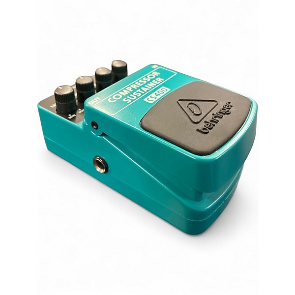 Used Behringer CS400 Compressor Sustainer Effect Pedal