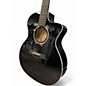 Used Taylor 214CE Deluxe Black Acoustic Electric Guitar