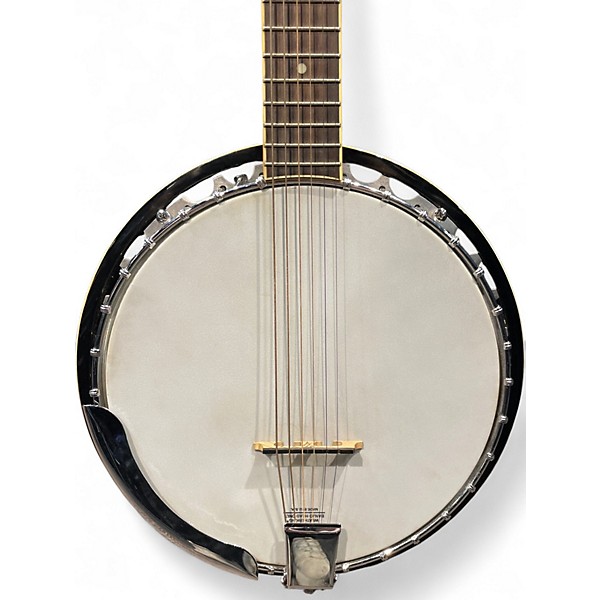Used Hondo Banjo-guitar Natural Banjo