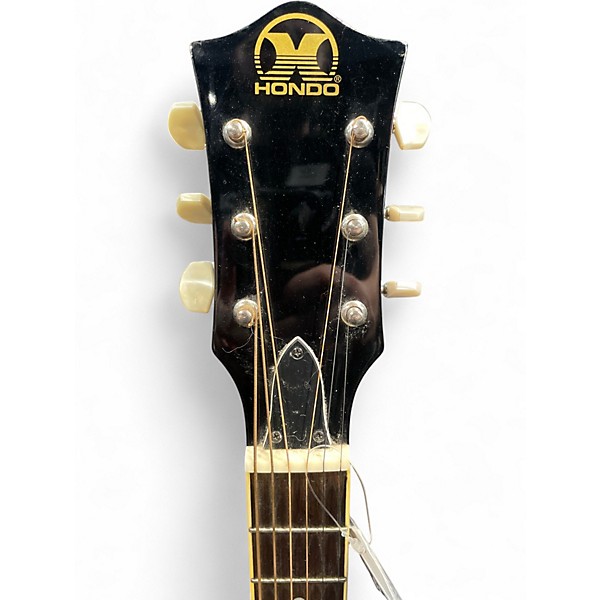 Used Hondo Banjo-guitar Natural Banjo