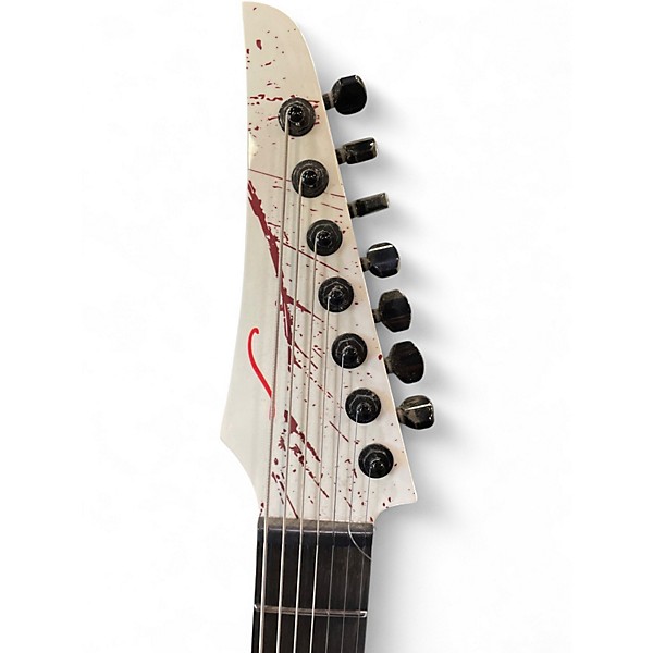 Used Legator N7 Slaughter Series White Solid Body Electric Guitar