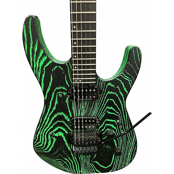 Used Jackson Pro Series Dinky Modern FR Green Solid Body Electric Guitar