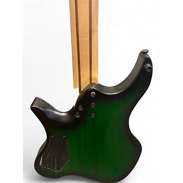 Used Balaguer CUSTOM VEGA 7 Green Solid Body Electric Guitar