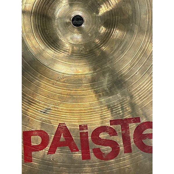 Used Paiste 17in 2002 Crash Cymbal