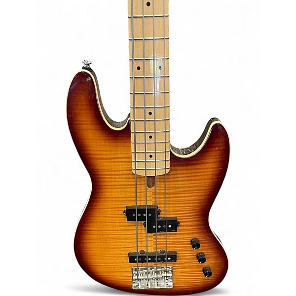 Used Sire MARCUS MILLER U5 FLAME TOP Electric Bass Guitar