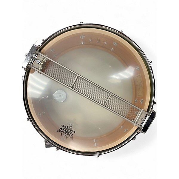 Used Rogers 5X14 Dynasonic Snare White Marine Pearl Drum
