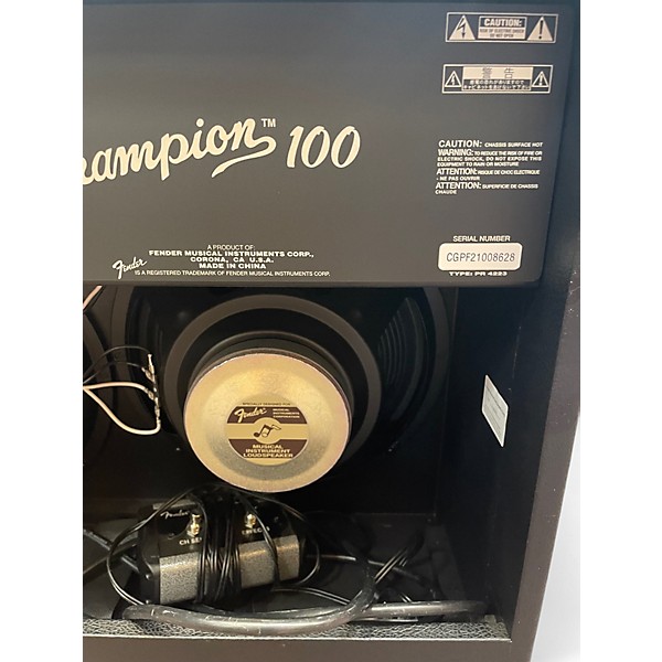 Used Fender Champion 100 Guitar Combo Amp