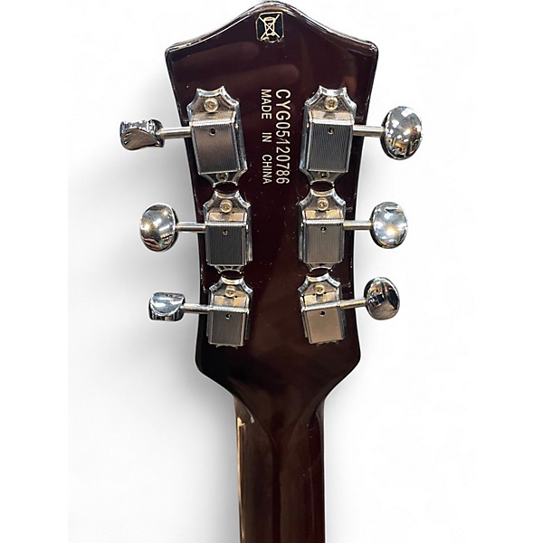 Used Gretsch Guitars JET SINGLE CUT MINI HUMBUCKER Gold Top Solid Body Electric Guitar