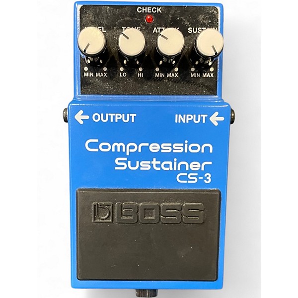 Used BOSS CS3 Compressor Sustainer Effect Pedal